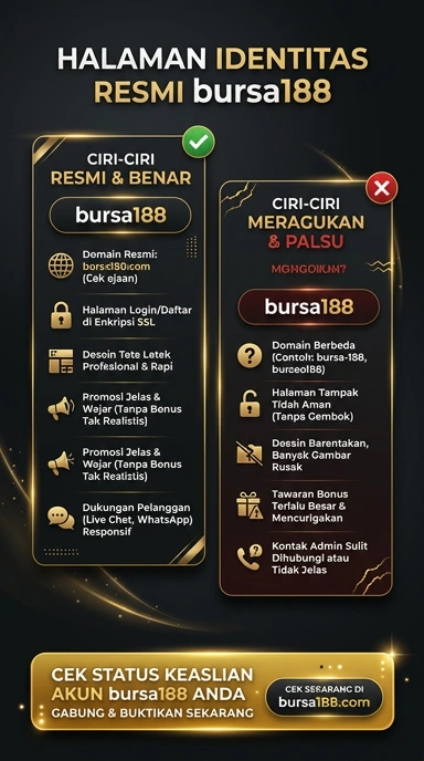 Kanal Resmi bursa188 untuk Pengguna Android di Indonesia